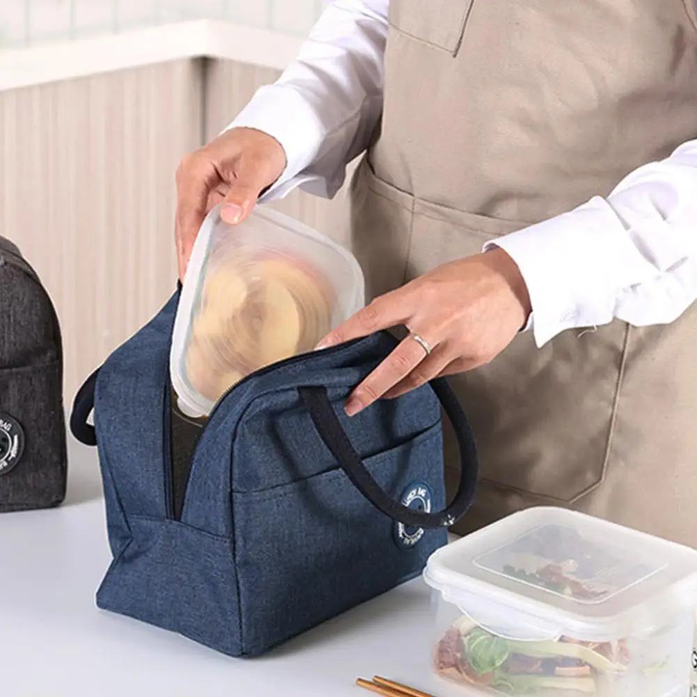 Insulated Aluminum Foil Lunch Tote Bag