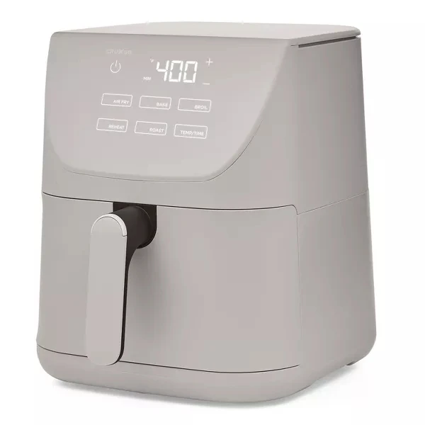 Crux 6 qt. Digital Air Fryer 1500 Watt - White