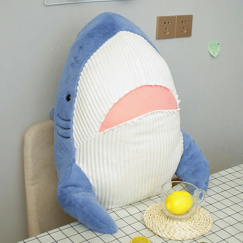 New Lovely and Soft Adorable Sea Animal Shark Whale Plush Toy Doll Home Sofa Bed Pillow Sleep 2