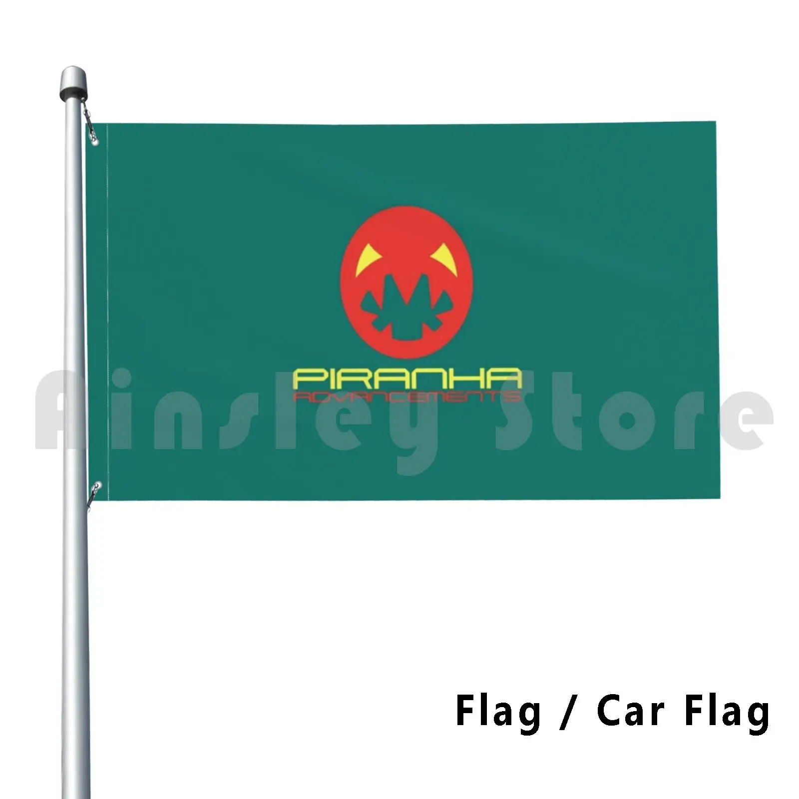 Wipeout Racing League Ispirato Piranha Outdoor Decor Flag Car Flag Wipeout Ps4 Wipeout Game Watch Price Ladies