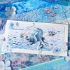 50mm*2m/Roll Sea pattern PET Tape Journaling Supplies Masking Tapes For Sticker Scrapbooking Planner Diary Aesthetic Stationery 6