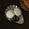 304 Stainless Steel Shell Plate Metal Cheese Plate Dessert Dish Jewelry Storage Plate Decorative Dish Featured Tableware 4