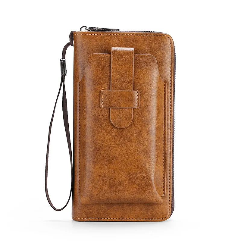

2023 New PU leather wallets for men Business Long mens wallet Multifunctional card holders for men Big Capacity smart wallet man