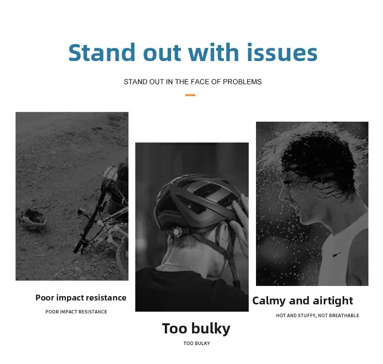 Description Picture 4 of itemOversizedXLLarge Head Circumference Bicycle Riding Helmet Mountain Road Safety Protective Helmet Suitable for Large Heads