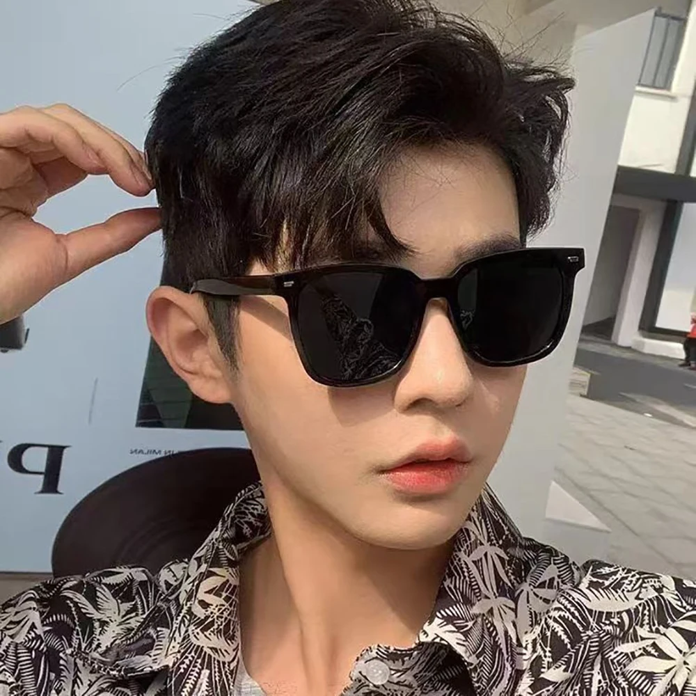 Fashion Oversized Sunglasses Woman Luxury Brand Designer Big Frame Square Sun Glasses Outdoor Travel UV400 Shades Eyewear