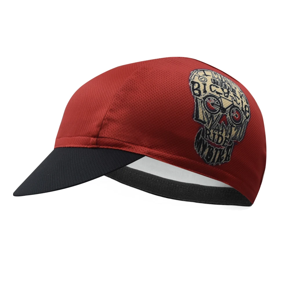 Pedal for Air Cycling Cap Funny Road Bicycle Cap Summer Breathable Black Bike Headwear Men and Women Gorra Ciclismo 5
