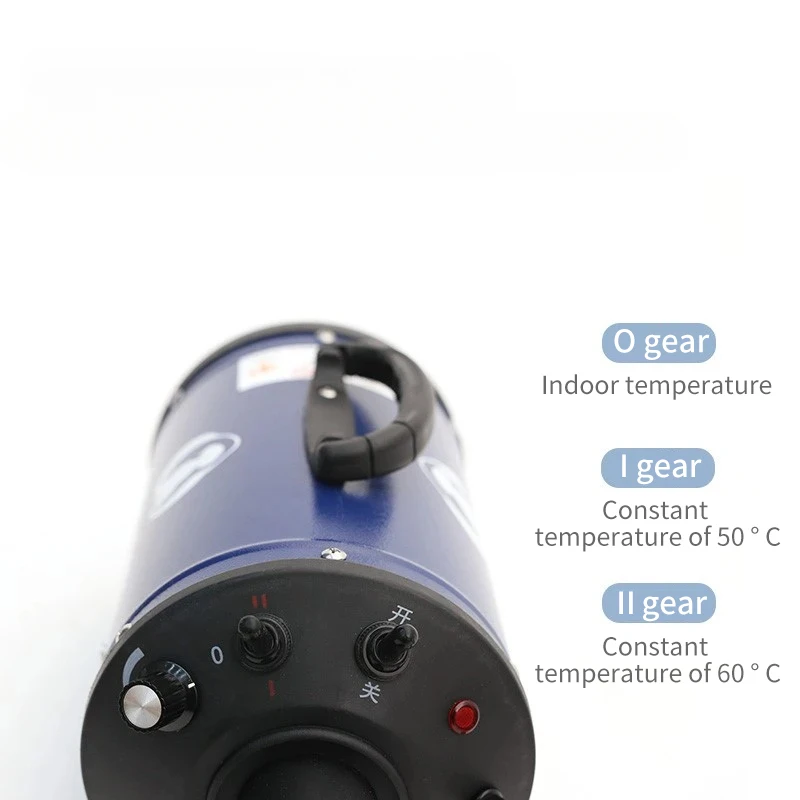 Pet Hair Dryer Professional Power Hair Dryer for Dogs Negative Ion Animal Hair Dryer Silent High Velocity Pet Dog 2200W