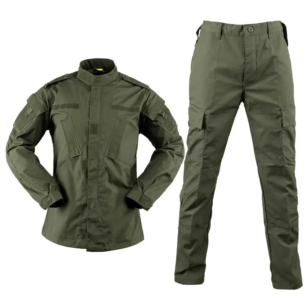 Uniform Tactical Camouflage Suit Navy Blue for Outdoor Hunting Hiking Work