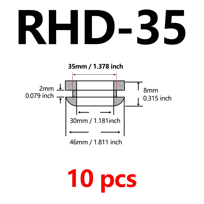 RHD-35  10pcs