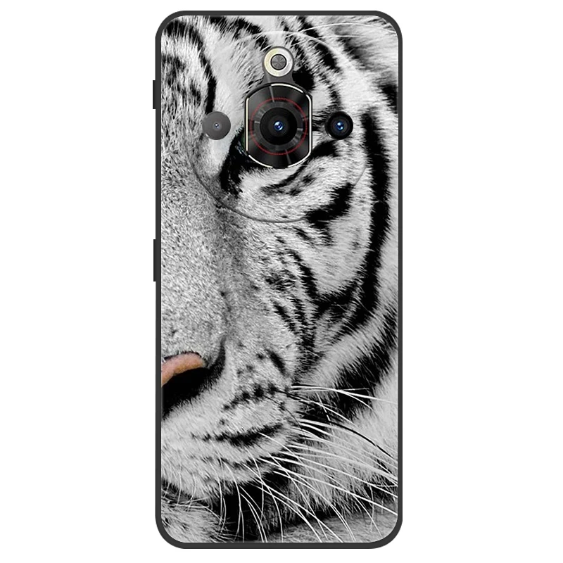 ZTE Nubia Focus Pro Black Silicone TPU Soft Phone Cover - Protective Back Shells