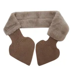 Women's Soft Knit Shawl Scarf - Cozy & Versatile (Khaki)