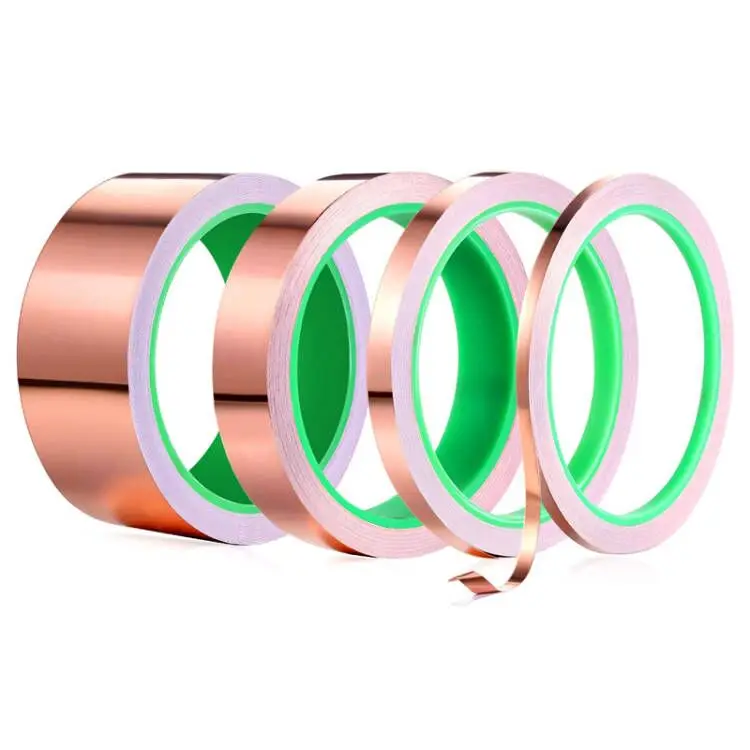 Adhesive Copper Tape Stained Glass  Copper Conductive Adhesive Tape -  Copper Tape - Aliexpress