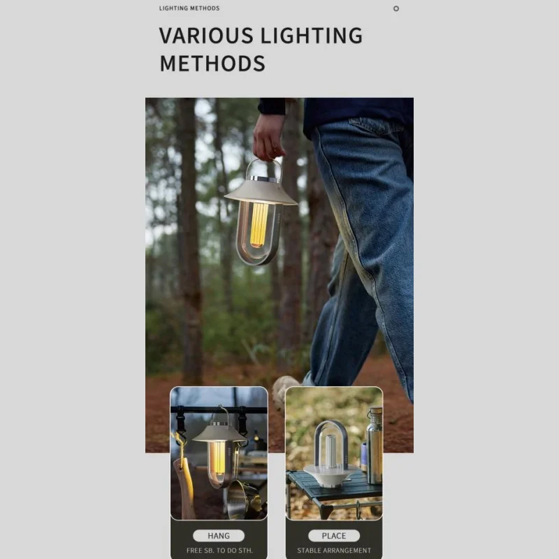 Yeelight Outdoor Camping Light Portable Night IP5 Waterproof Rechargeable Tunable Color Temperature