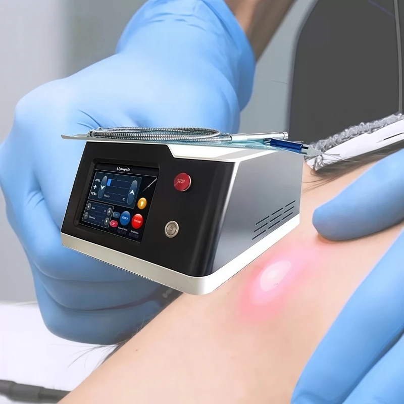 Máquina Láser de Diodo Portátil de 980nm y 1470nm, Equipo de Belleza Endoláser para Lifting Facial y Eliminación de Grasa para Salón