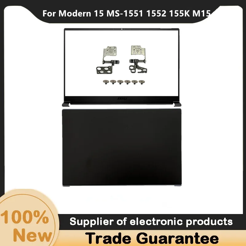 Новинка для MSI Modern 15 MS-1551 1552 155K M15 ЖК-задняя крышка/передняя рамка/петли крышка