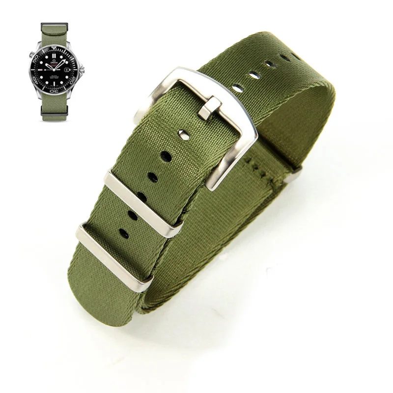 Premium Nylon NATO Strap - 20mm/22mm Army Sports Wristband