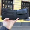 Hiram Beron Leather Wallet Men RFID Blocking Customized Holder Cow Leather Wallet Credit Card Genuine Wallet Men Gift 1