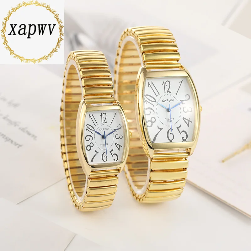 Fashion Ladies Watches Men Elasticity Watch for Women Quartz Male Wristwatch Relogio Feminino Clocks Couples Elastic Band Watch 2
