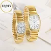 Fashion Ladies Watches Men Elasticity Watch for Women Quartz Male Wristwatch Relogio Feminino Clocks Couples Elastic Band Watch 2