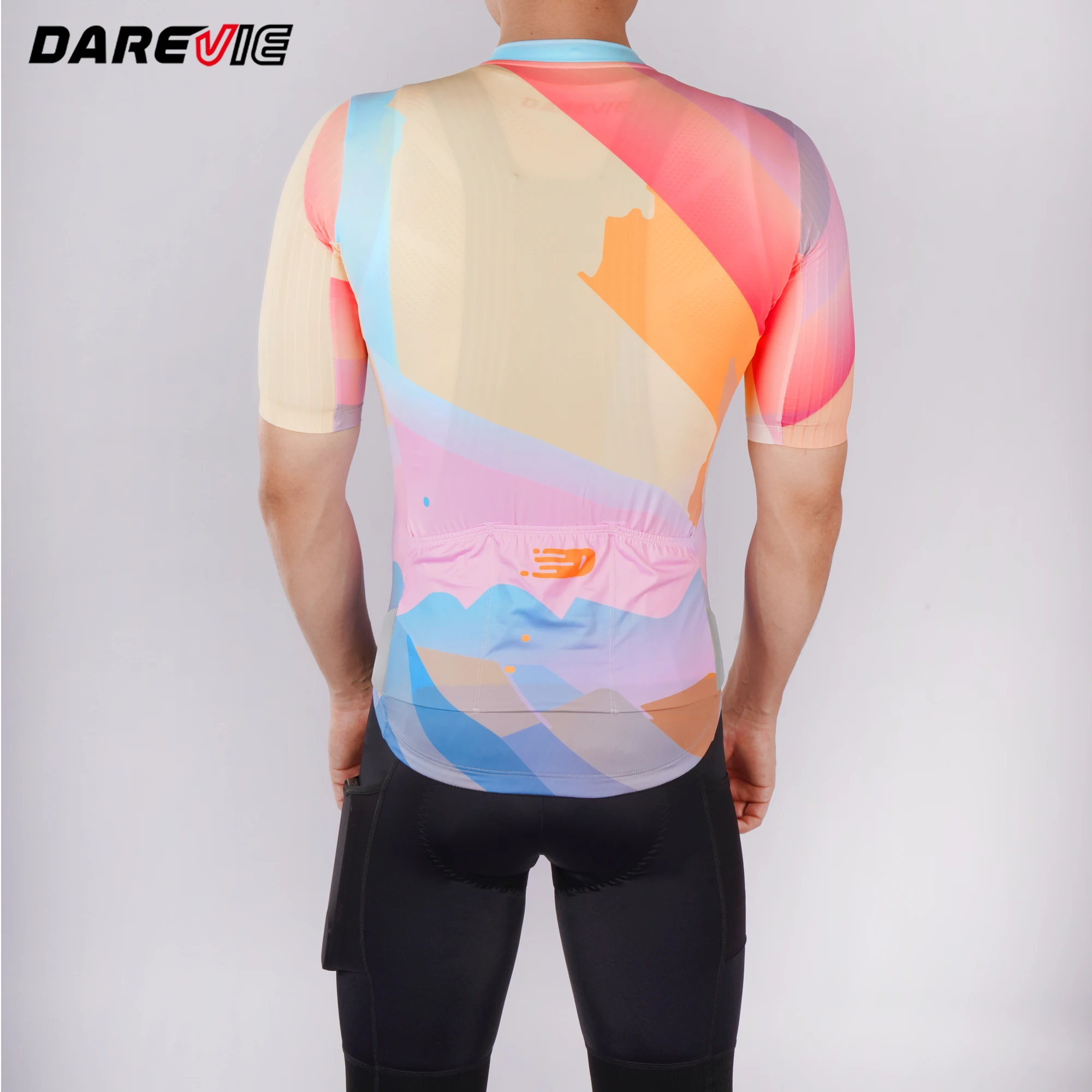 Description Picture 6 of itemDAREVIE Men Cycling Shorts Non-Slip Quick Dry Bretelelle Men's Cycling AERO High Speed Moisture-Wicking Man Cycling Maillot