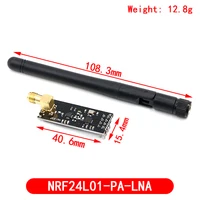 NRF24L01+ 2.4G wireless data transmission module 2.4GHz NRF24L01 upgrade version NRF24L01+PA+LNA 1000 Meters For Arduino - Image 2