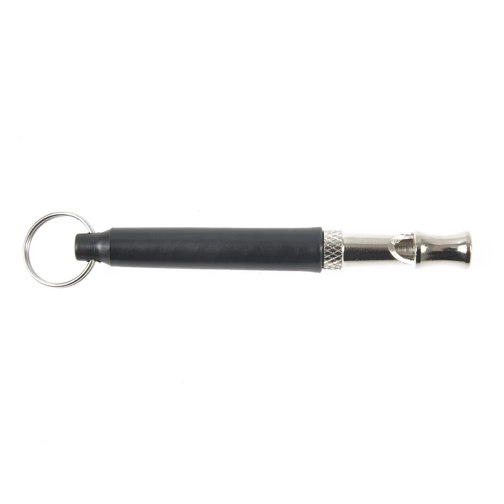 Pet Dog Training Whistle Supersonic Sound Pitch Trainning Whistles Cat Dog Training Obedience Black WhistleTool Whistle