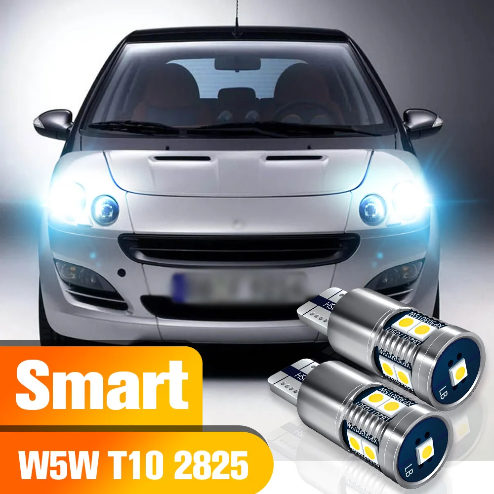 

Parking Light 2pcs LED Clearance Bulb W5W T10 194 Accessories For Smart Fortwo MK1 450 MK2 451 MK3 453 Forfour MK1 454 452