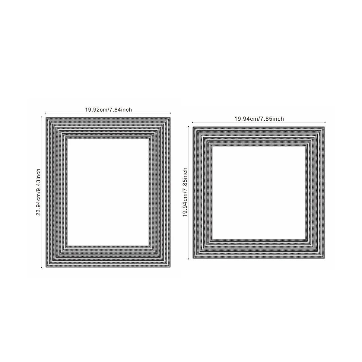 

Металлические Вырубные штампы, вырезанные Большие зеркальные бумажные ножи, форма, лезвие, перфоратор, трафареты