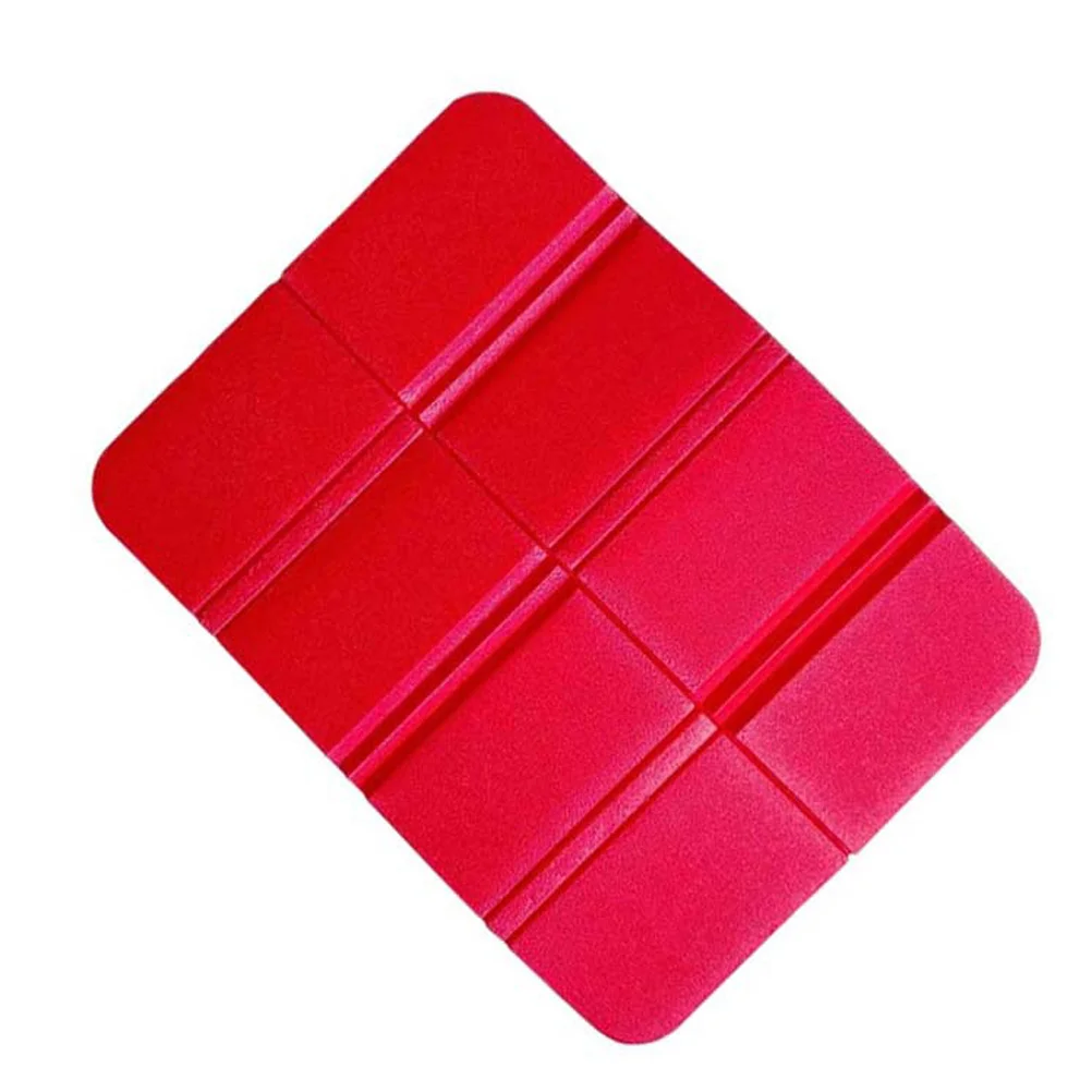 

Hiking Pad Cushion: Foldable Camping Cushion Outdoor Sitting Mat for Picnic Backpacking Park Picnic Red