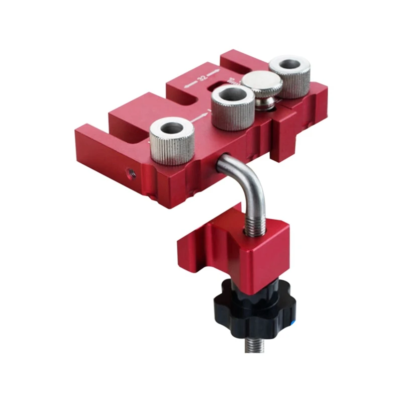 

3 In 1 Locator Auxiliary Board Positioning Precise Scale Board 6 8 10Mm Wooden Tenon With Scale Clamp