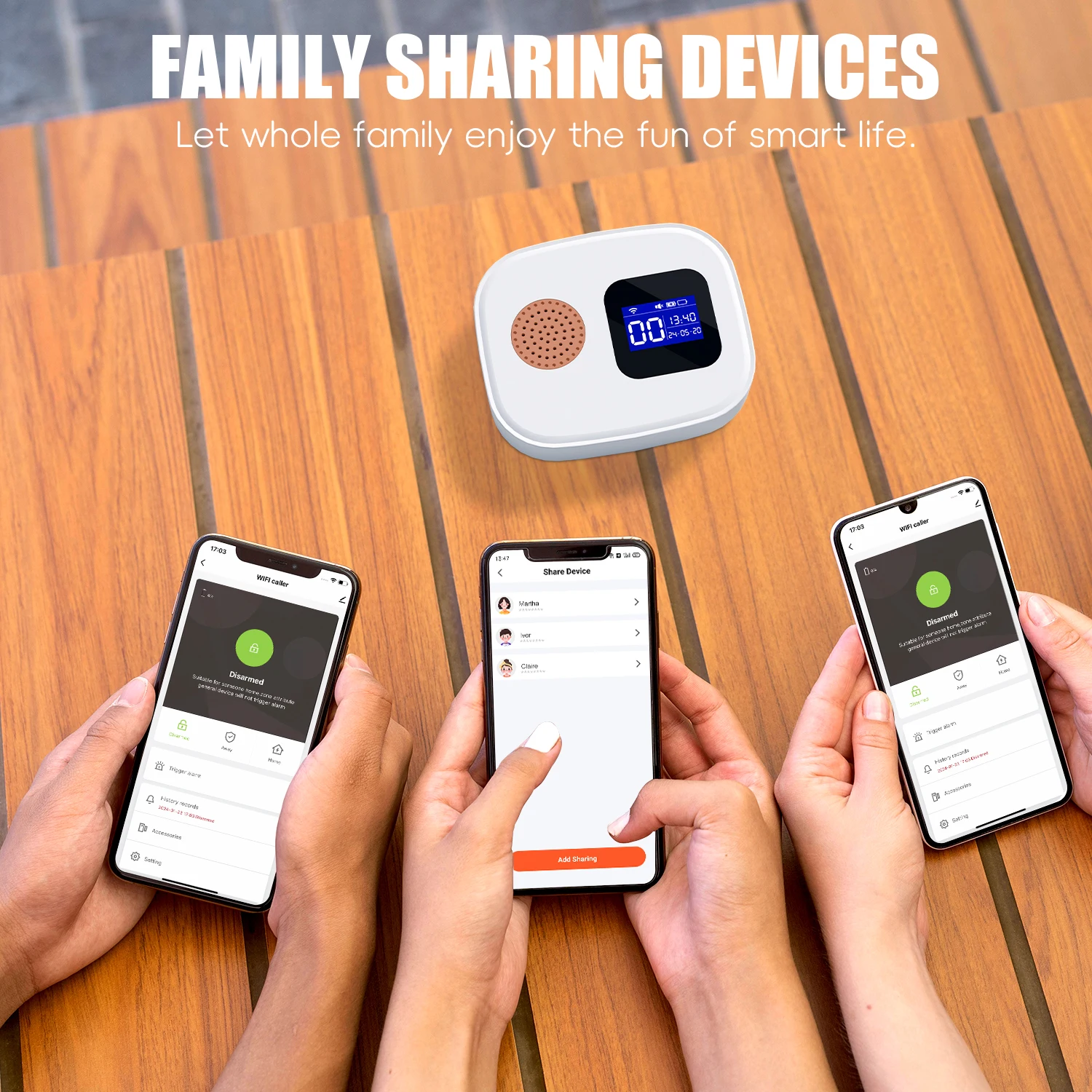 Tuya SOS WiFi sans fil soignant téléavertisseur système de bouton d'appel bouton d'alerte d'urgence pour personnes âgées Patient handicapé personnes âgées intérieur 4