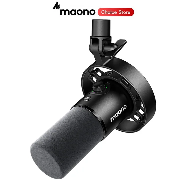 Micrófono MAONO PD300X XLR y USB de 192 kHz para podcast