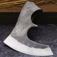 BA-KOR handmade Viking outdoor multi-purpose axe head, jungle logging axe, outdoor chopping axe head 2