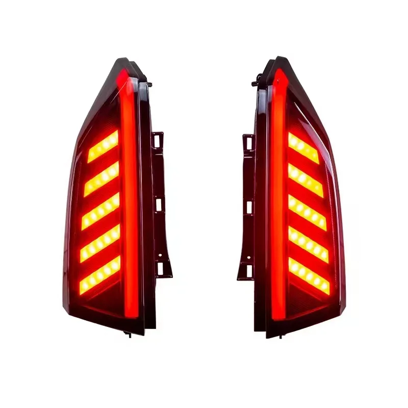 High Quality for Cadillac ATS 2014-2017 Car LED Tail Light With Start up Animation Red Back Rear Lamp Assembly