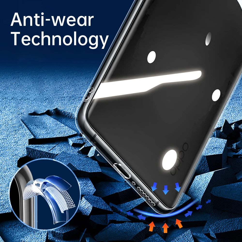 OPPO 용 고품질 투명 전화 케이스 X3 Pro Lite Neo 5G 카메라 보호 소프트 TPU 투명 뒷면 커버 FindX3 X3Pro 찾기