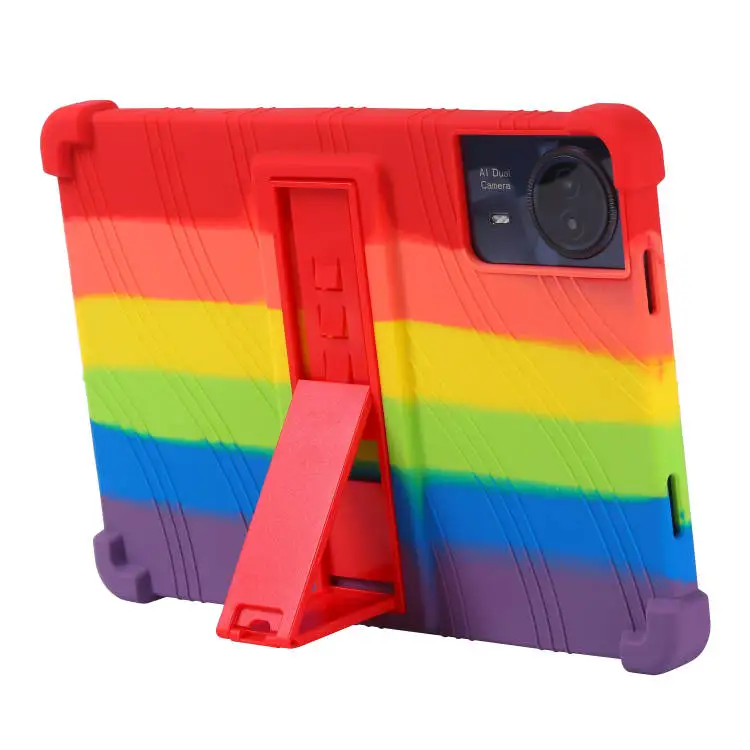 Multi-Angle Shockproof Silicone Stand Case, Adjustable Protective Shell