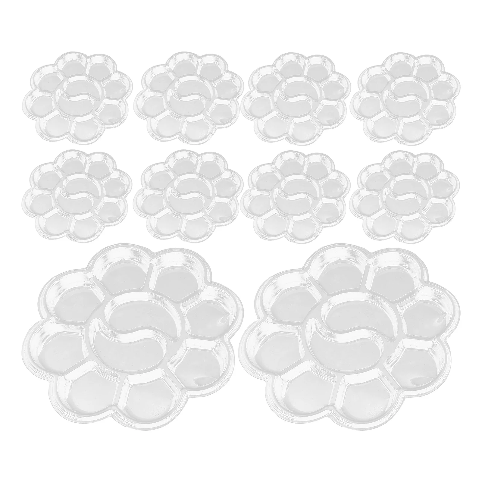 Pigment Tray Painting Water Color Palette Disposable Color Mixing Plate Paint Tray Palette Oil Painting Palette 4