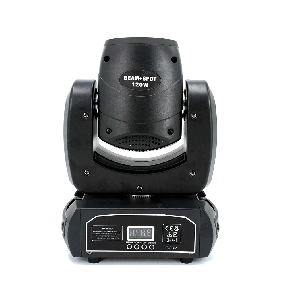 mini LED Moving head Light 120W Beam Spot 8 Rotating Prisms DJ Dmx Bar Strobe Stage Effect