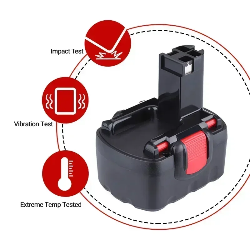 14.4V12800mAh Rechargeable Battery for Bosch BAT038 BAT040 BAT140 BAT159 BAT041 3660K NI-MH PSR GSR GWS GHO power tool battery rechargeable battery
