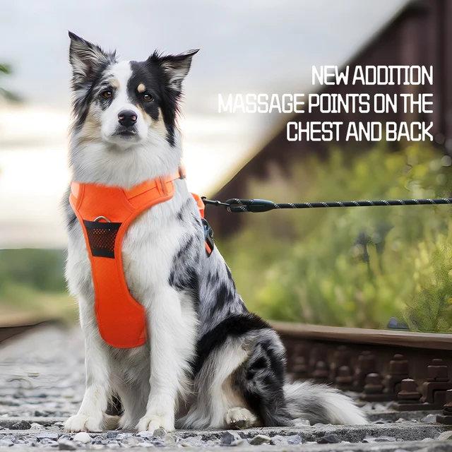S95287f58831e42acaf1d27d3bbdd64b8H.jpg No Pull Dog Harness Pet Reflective Nylon Adjustable Medium Large Naughty Dog Vest Safety Vehicular Lead Walking Running