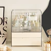 Clear Makeup Organizer PET Dustproof Storage Box, Bathroom Organizer, Lipstick Organizer Box, Acrylic 1