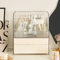 Clear Makeup Organizer PET Dustproof Storage Box, Bathroom Organizer, Lipstick Organizer Box, Acrylic 1