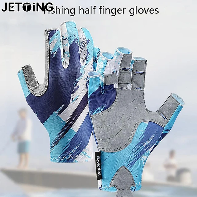 Anti-slip Fingerless Fishing Gloves For Men Women Fishing Equipment Boating  Kayaking Womans Hunting Hiking Running Cycling - AliExpress