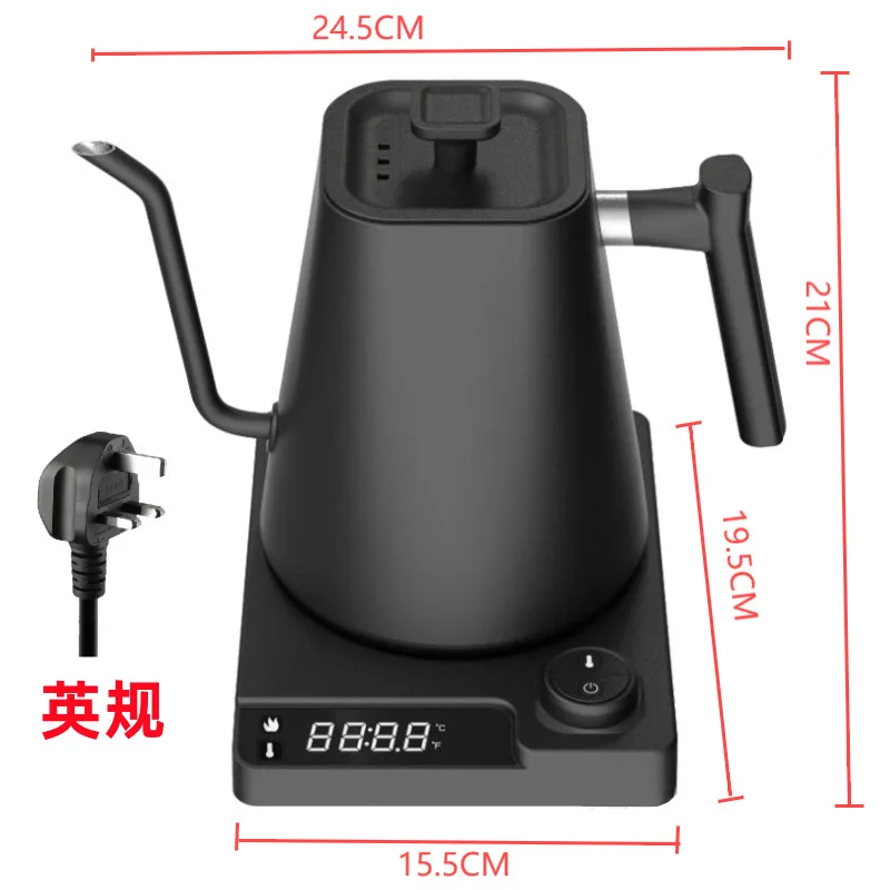 Description Picture 4 of item2025 Smart Temperature Control Gooseneck Kettle Electric Pour Over Coffee Kettle New