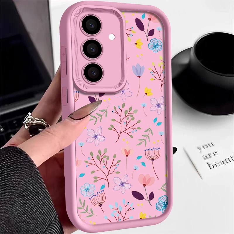 Floral Print TPU Case - Elegant Phone Cover