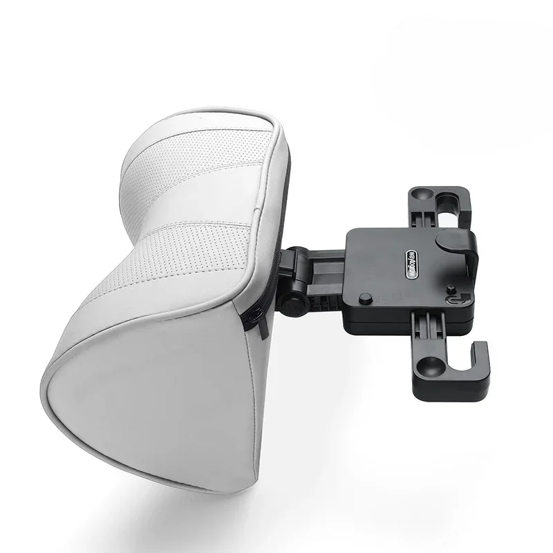 وسادة مسند الرأس لمقعد السيارة من الجلد، وسادة متع...