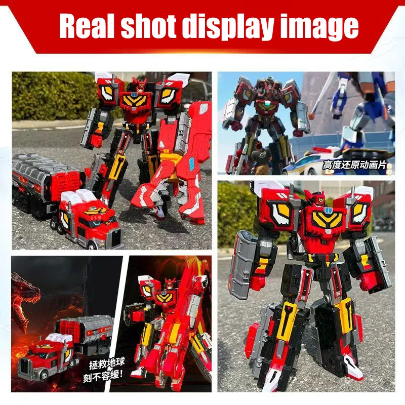Metal Cardbot GIGANTREX GIGANT REX Trailer Truck Transforming
