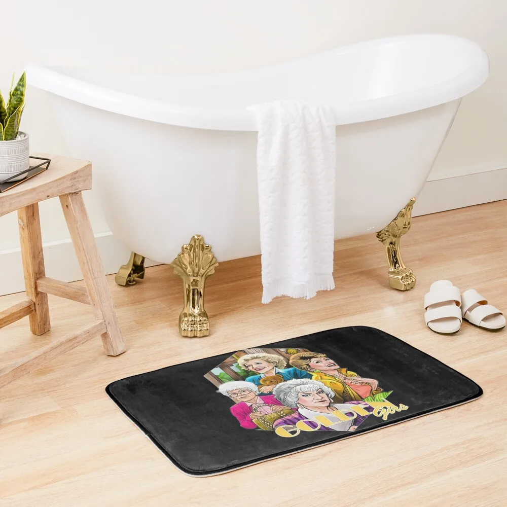 

Golden Girl Bath Mat For The Bathroom Bathroom Deco Bathroom Slip Mat