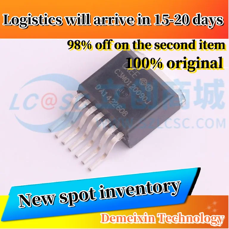 1PCS C3D20060D TO-263-7 100%Original  New in Stock silicon carbide