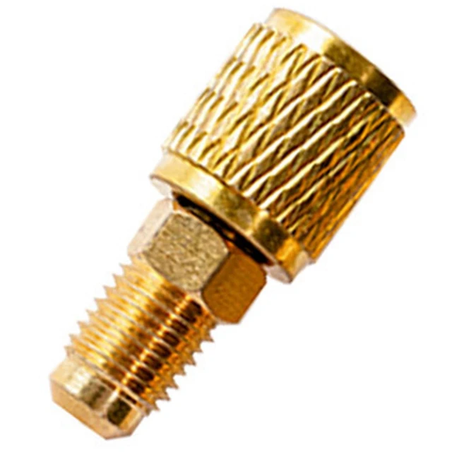 Adapter Kábel Tömlő Csatlakozó R22 R134A - R32 R410A Méret 1/4 Hüvelyk 5/16 Hüvelykes Légkondicionáló Fluorid Cső - Image 2